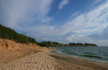 берег Жигулёвского моря / ____________