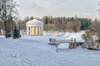 Зима в Павловске. / Павловский парк. Февраль 2018.