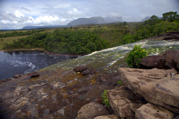 Непопулярное место / "макушка" водопада