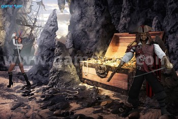 Персонажи-пираты Существо от GameYan 3D Animation Studio / Анжела и Морген - пиратская студия дизайна персонажей, которых терроризируют на море. Они грабят Корабли за деньги, припасы и остров сокровищ. Для создания этих персонажей мы смешали реальную историю с опытом BY GameYan Game Assets Creation.
Мы стремимся предоставлять высококачественные услуги по 3D-моделированию игровых персонажей, кинопроизводству, VFX (визуальные эффекты) и Motion Capture для телевизионной рекламы, показа фильмов, рекламы и игр.