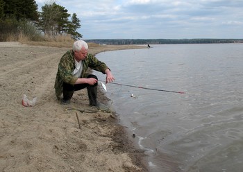 Сегодня лучше, чем вчера / на рыбалке