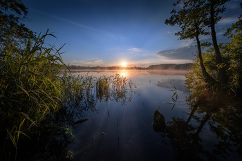 Первое летнее утро на шатурском озере / Шатура, первые часы лета