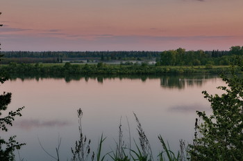 Тихий вечер. / Томская область.