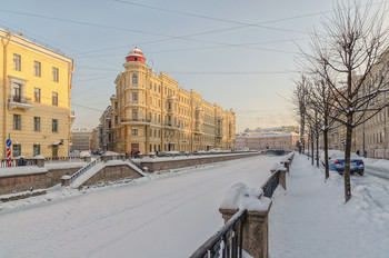 Канал Грибоедова. / Петербург. Январь 2019.