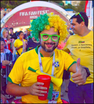 Привет,я бразилец. / FIFA FAN FEST 2018 SOCHI