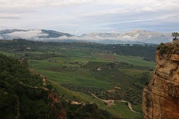 Улётный пейзаж / Утренняя Ронда, Андалусия, Испания.