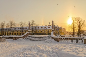 Зимнее утро. / Петербург. Январь 2019.