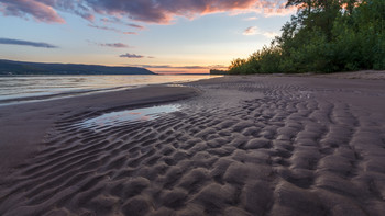 Вечер на Волге / 1 июля 2019, Самарская обл., берег Волги.