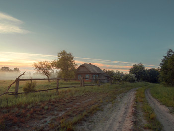 По утру / Беларусь, лельчицкий р-он, д.Лисное