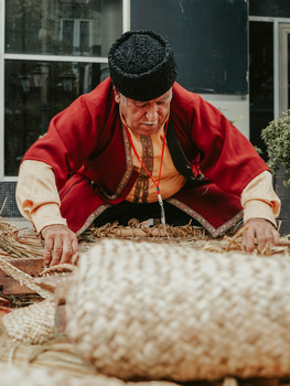 плетение соломы / Баку