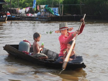 Без спасжилетов / Камбоджа, Меконг