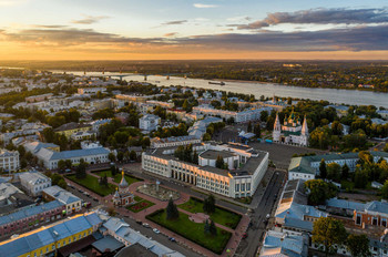 Полёт над городом / Ярославль, 2019