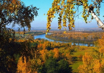 Иркут осенний / Фотоплёнка,90-е года