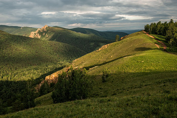 Утро восходящего дня... / Красноярский природный заповедник. Торгашинский хребет.