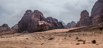 Пустыня ВадиРам. / Иордания