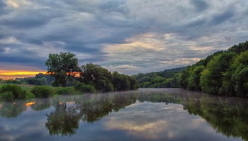 хмурое утро / Июль.Утро.Облака.