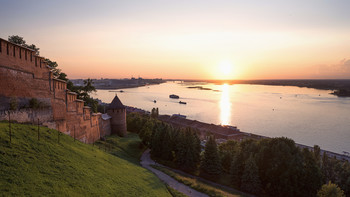 Нижний Новгород. Закат. / Нижний Новгород. Закат.