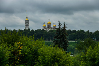 Купола Кафедрального собора / Владимир