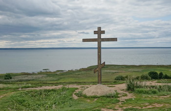 Поставьте на этом крест / Александрова гора, Плещеево озеро, Ростовский район, Ярославская область