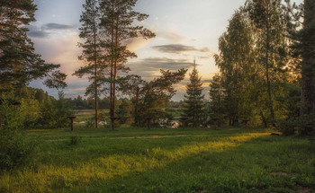 Вечереет / Россия, Костромская область