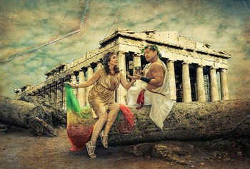 Ирида и Дионис / Проект &quot;Боги древней Греции&quot;