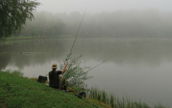 Утренняя рыбалка / Рыбалка в тумане