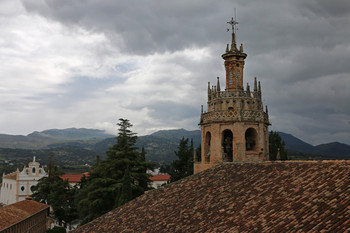 Взгляд с крыши / На крыше церкви Святой Марии. Ронда, Испания