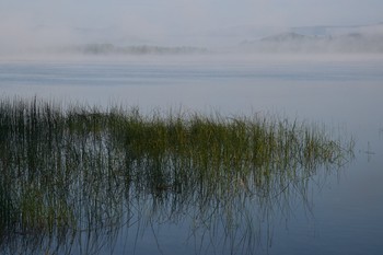 &nbsp; / Утро на озере.