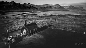 Búðakirkja / Черная церковь, Búðakirkja. август 2019