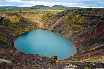Кратерное озеро Керид / Исландия
