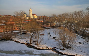 Смешанный план / Городская зарисовка . Серпухов