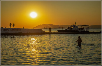 Смешанный план / Черное море, Кабардинка, Сентябрь 2019