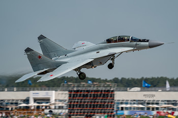 МиГ-35 / Взлет МиГ-35 на авиасалоне МАКС-2019