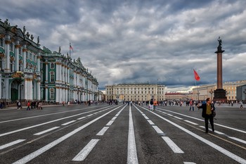 Дворцовая площадь. / ***