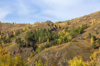 Торгашинский хребет. / Красноярск, Базаиха, Торгашинский хребет.