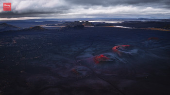 Fjallabaksleið #2 / Второе фото из серии кратеров Fjallabaksleið (югозападное нагорье Исландии)