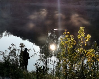 Поймать солнце / Утро на озере