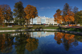 Октябрь во всей своей красе / Осень в Пушкине.
