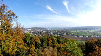  / der Herbst ist bunt, heute war ein schöner Tag im Oktober.