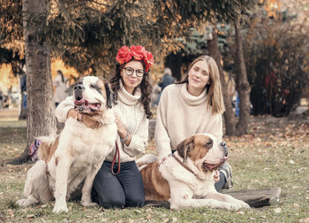 Кристина и Полина / Благотворительная фотосессия для фонда защиты бездомных животных