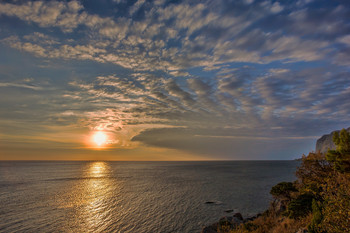 Закат / Крым,Ласпи.