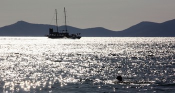 Серебро моря / Эгейское море. Бодрум. Турция.