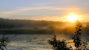 Восход, озеро Сосновое. / ***