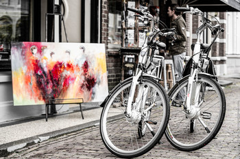 &nbsp; / Painting and bicycles