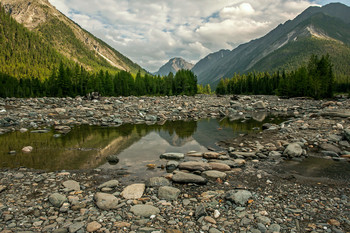 Состояние тишины и покоя... / Бурятия. В долине реки Шумак, июль 2018 года.