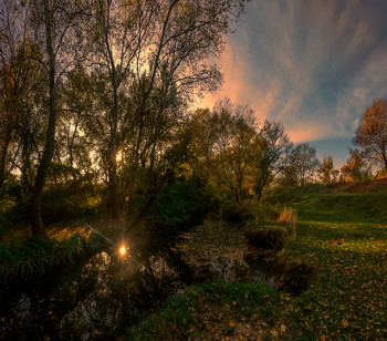 Осенний вечер / Крым,