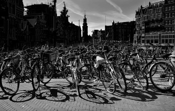 Визитка / Город велосипедистов. Амстердам