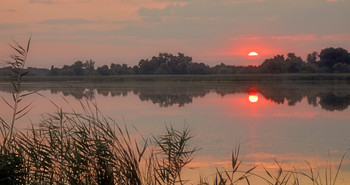 Летним вечерком... / на реке
