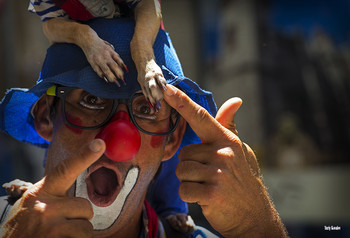 Клоун #2 / Фотография из серии &quot;Куба-остров свободы&quot;