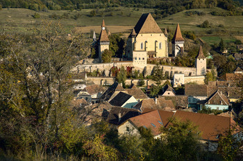 Трансильванская деревня / Осень в Румынии